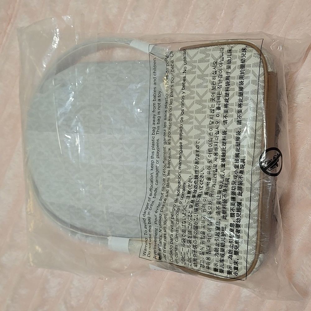 NWT Michael Kors Zoe Small Convertible Pouchette Bag - Picture 5 of 6